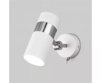 Настенный светильник в стиле лофт 20096/1 белый / хром