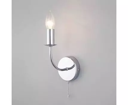 Настенный светильник в стиле лофт 60139/1 хром