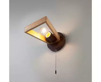 Настенный светильник в стиле лофт 70056/1 кофе