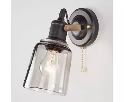 Настенный светильник в стиле лофт 70111/1 черный