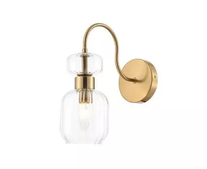 Настенный светильник (золотистый, 12)