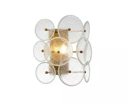 Настенный светильник (золотистый, 30)