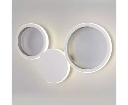 Настенный светодиодный светильник 40141/1 LED серебро