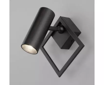 Настенный светодиодный светильник в стиле минимализм 20091/1 LED черный