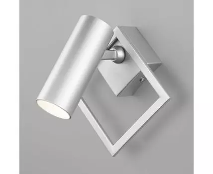 Настенный светодиодный светильник в стиле минимализм 20091/1 LED серебро