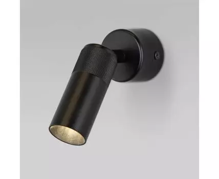 Настенный светодиодный светильник в стиле минимализм 20097/1 LED черный