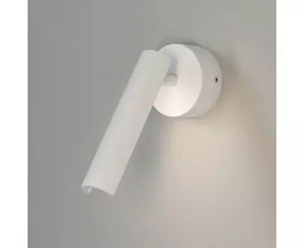 Настенный светодиодный светильник в стиле минимализм 20126/1 LED белый