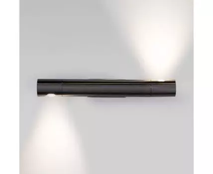 Настенный светодиодный светильник в стиле минимализм 40161 LED чёрный жемчуг