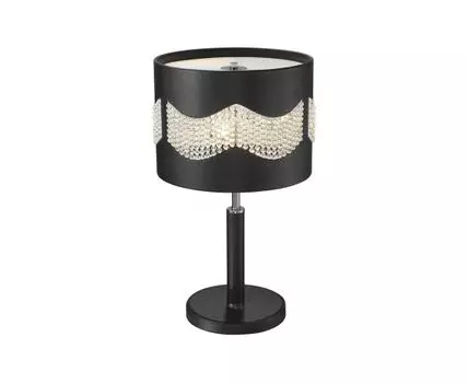 Настольная лампа ADRIANA (черный, хром, 30)