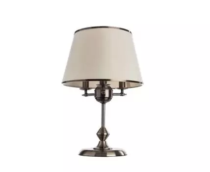 Настольная лампа ALICE (бронзовый, бежевый, 35)