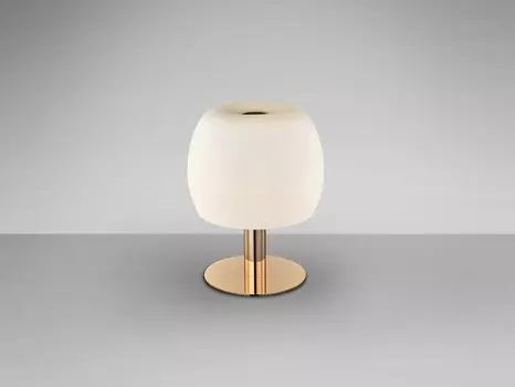 Настольная лампа Baloon золото/опаловое стекло