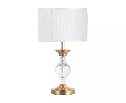 Настольная лампа BAYMONT A1670LT-1PB (52, 30, Интерьерные, Белый, 30)