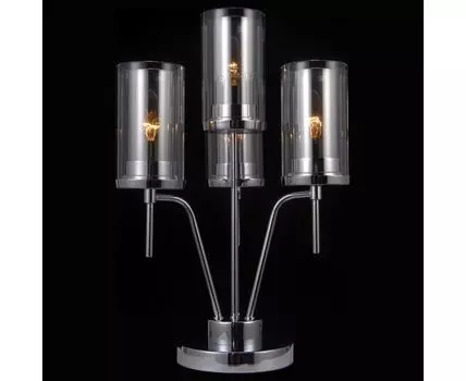 Настольная лампа декоративная Natali Kovaltseva Helsinki II HELSINKI II 79012-3T CHROME