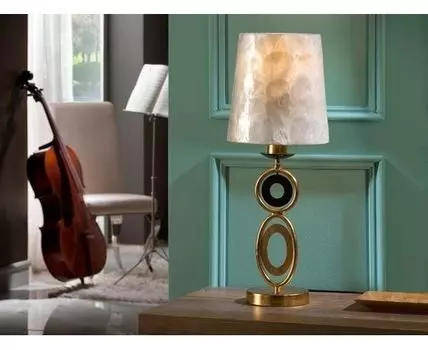 Настольная лампа Eden 1L золотая