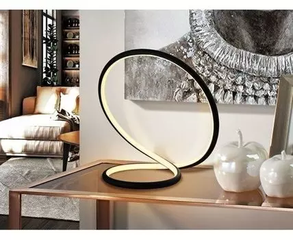 Настольная лампа Infinito черная