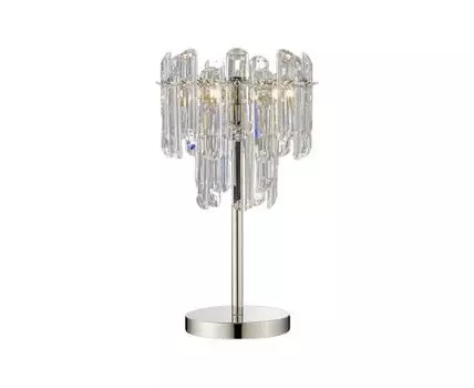 Настольная лампа LAZZARA (хром)