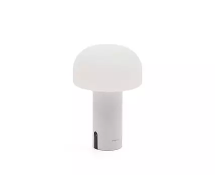 Настольная лампа Macar для улицы белая