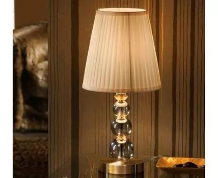 Настольная лампа Mercury шампань малая