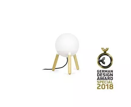 Настольная лампа Mine белая