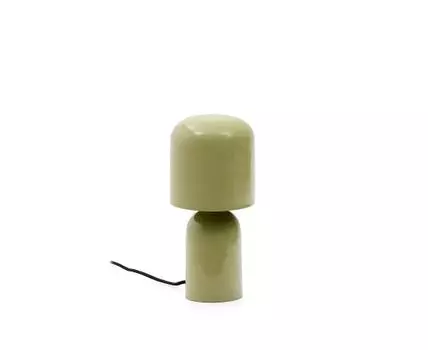 Настольная лампа Monze из окрашенного в светло-зеленый цвет металла