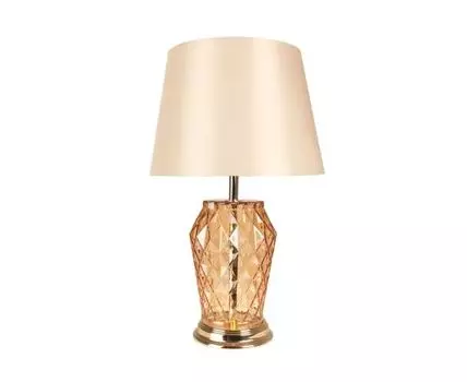 Настольная лампа MURANO (золотистый, бежевый)