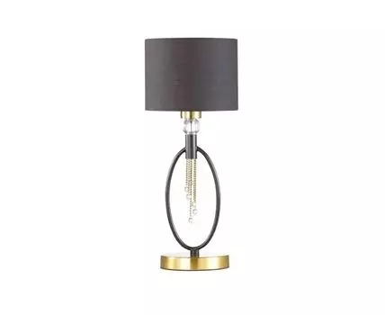 Настольная лампа SANTIAGO (латунный, черный)