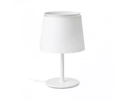 Настольная лампа Savoy белая