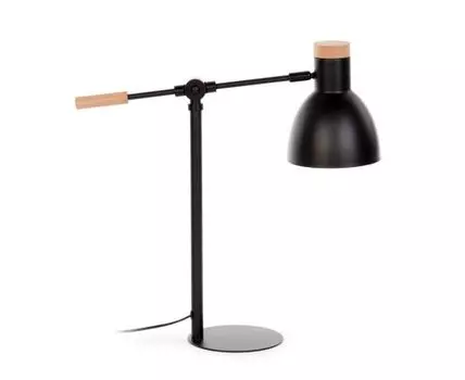 Настольная лампа Scarlett черная