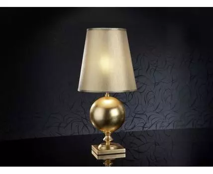 Настольная лампа Terra золотая