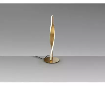 Настольная лампа Twist золотая