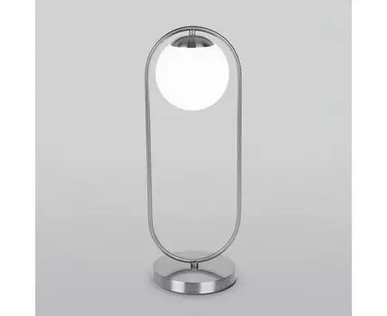 Настольный светильник со стеклянным плафоном 01138/1 хром