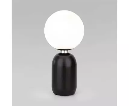 Настольный светильник со стеклянным плафоном 01197/1