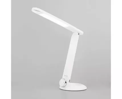 Настольный светодиодный светильник с сенсорным управлением и индукционной зарядкой 80428/1 белый