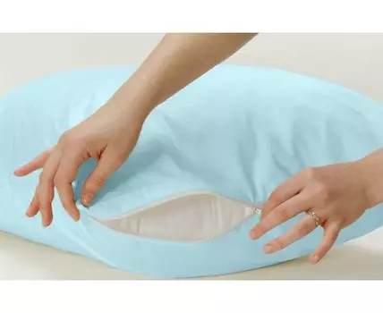 Наволочка Джерси, голубой (Синий)