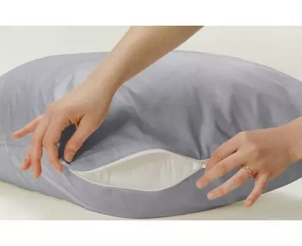 Наволочка Джерси, серый (Серый)