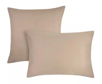 Наволочка Моноспейс бежевый (Бежевый)