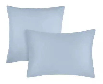 Наволочка Моноспейс серо-голубой (Серый)