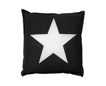 Наволочка Star №1 (Черный, 40)