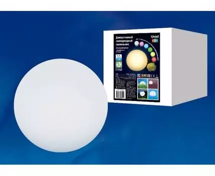Наземный низкий светильник Uniel Ulg ULG-R001 020/RGB IP65 BALL