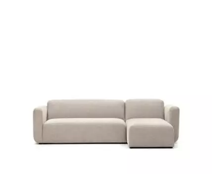 Neom Модульный диван с правым/левым шезлонгом бежевого цвета 263 см