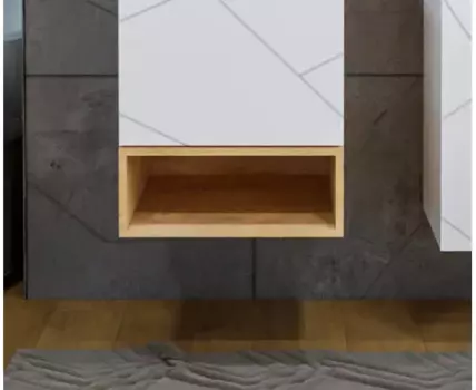 Ниша для тумбы КРИСТАЛЛ 50 Дуб бунратти