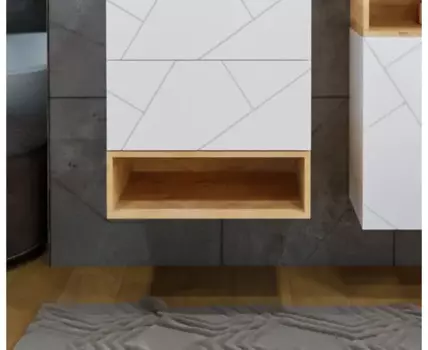 Ниша для тумбы КРИСТАЛЛ 60 Дуб бунратти