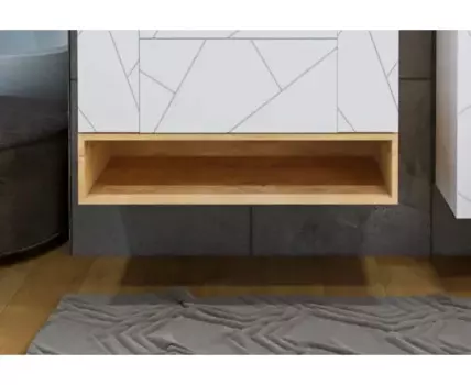 Ниша для тумбы КРИСТАЛЛ 90 Дуб бунратти