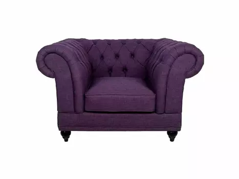 Низкое кресло Dasen purple