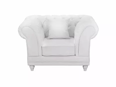 Низкое кресло Dasen white