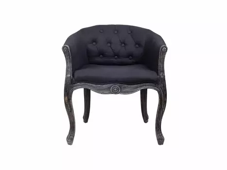 Низкое кресло Kandy black old