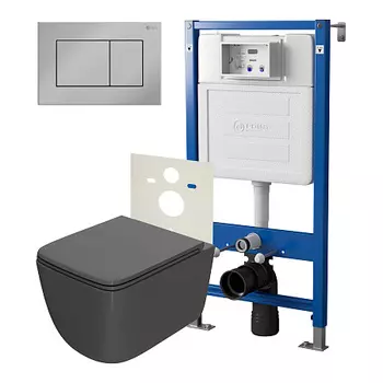 Нов.арт PN48383C PN45120(нов.PN45122)+Клавиша Ника хромPN44081C+Унитаз Меркурий графит PN41831GM