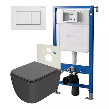 Нов.арт PN48385W PN45120(нов.PN45122)+Клавиша Ника бел PN44081W+Унитаз Меркурий графит PN41831GM