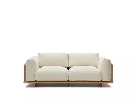 Oaq Трехместный диван бежевого цвета 225 см