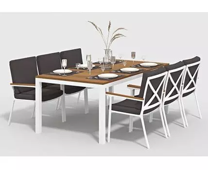 Обеденная группа Bella (Белый)